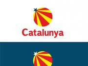 Стилизация флага Каталонии