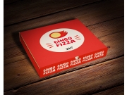 Огненная жар-пицца. вариант с "лицом" и без него. Буквы нарисованы от руки.